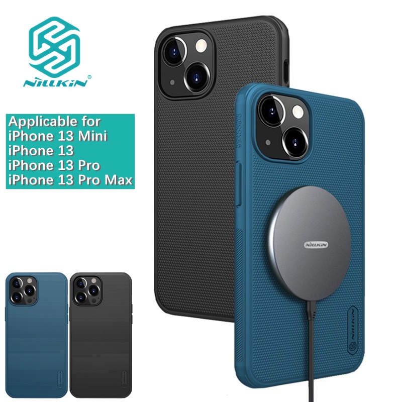 Ốp Điện Thoại Nillkin Bằng Nhựa Cứng Từ Tính Mặt Nhám Cho Apple iPhone 13 Pro Max / 13Pro / 13 Mini