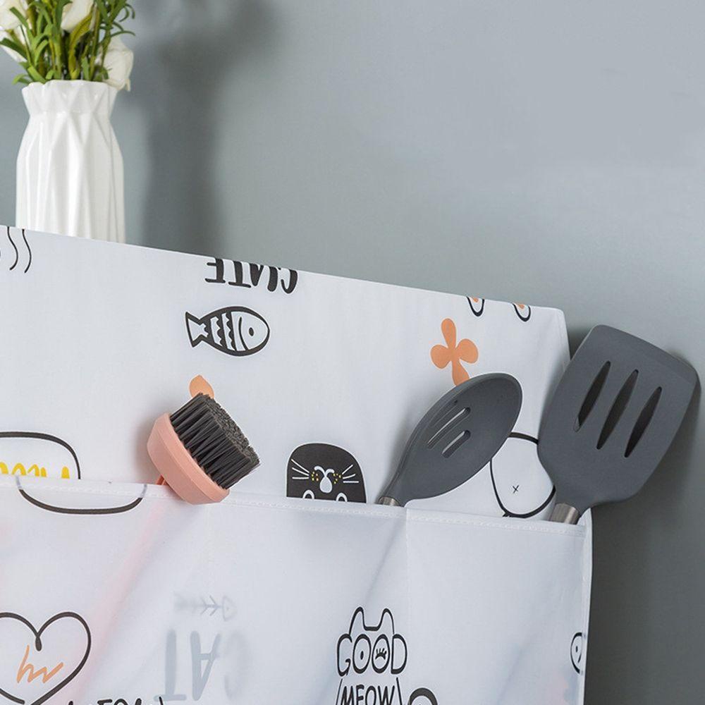 Tấm Phủ Tủ Lạnh Chống Thấm Nước Có Túi Đựng Khăn Tiện Dụng|Lưu Trữ Tại Nhà