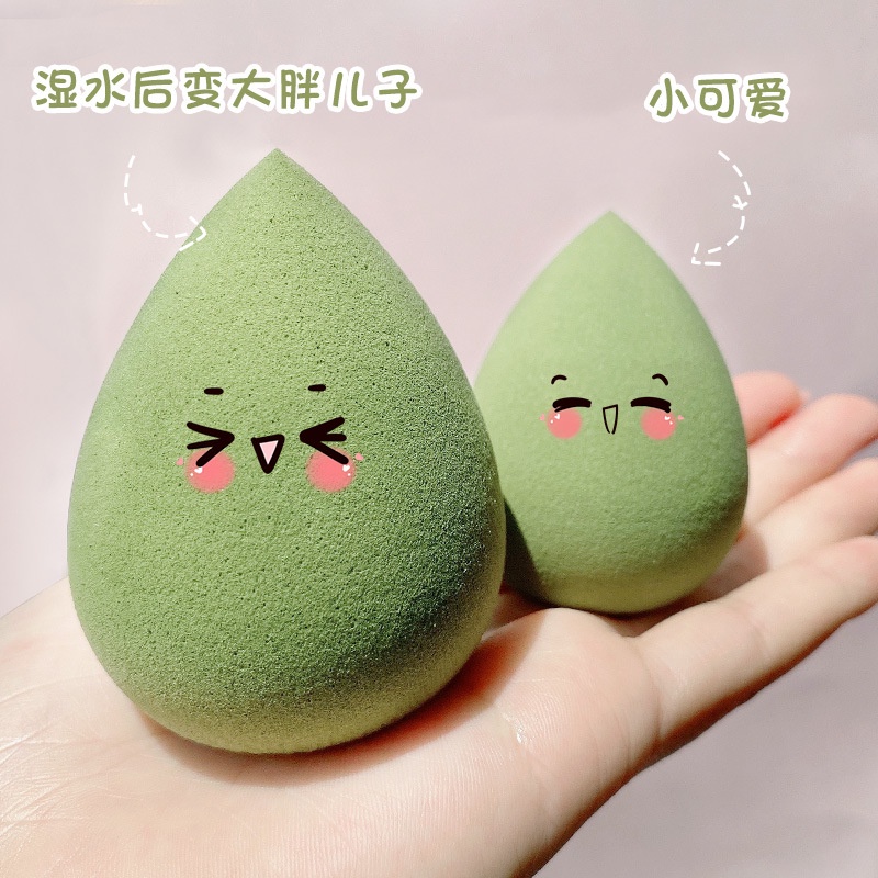 Set 8 Bông Mút Trang Điểm Hình Trứng Trang Điểm Tiện Lợi
