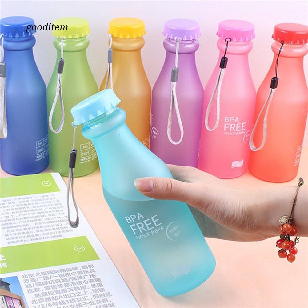 GDTM_550ML Leakproof Sport Water Bottle Portable Outdoor Travel Healthy Drinking Cup