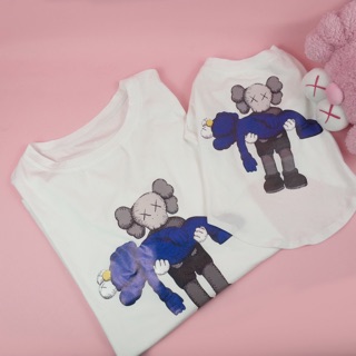 Áo cho cún meo hot 2022 x kaws