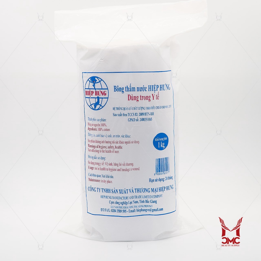 Bông Cuộn 1Kg Thấm Nước - Không Thấm Nước - Giá Rẻ Vô Địch - Bảo Thạch - Bạch Tuyết - Hiệp Hưng