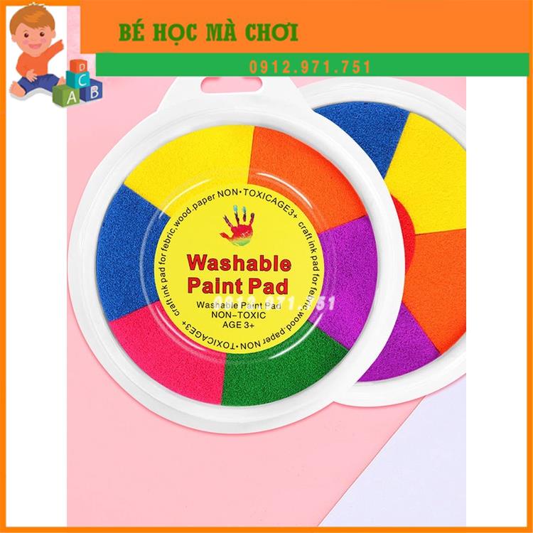 Màu vẽ Dấu Vân Tay Fingerpaint Nhiều Màu Sắc Cho Bé