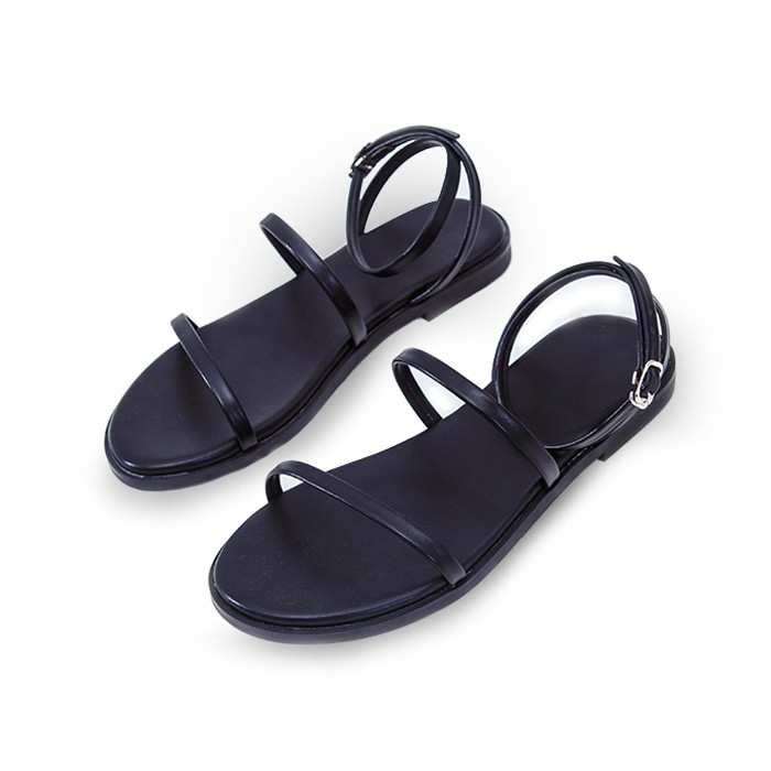 Giày Sandal 3 quai chéo gót Giày dép xinh Mys SD-0228