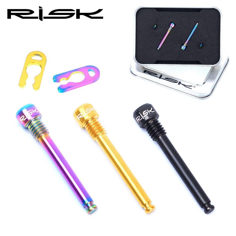 WATTLE Set 2 Kẹp Cố Định Đĩa Thủy Lực Bằng Titan Cho Xe Đạp Leo Núi