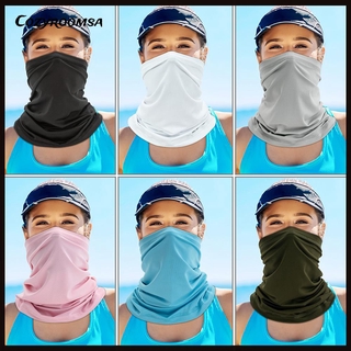 Khăn Che Mặt Màu Trơn Thời Trang Tiện Dụng Cho Hoạt Động Ngoài Trời