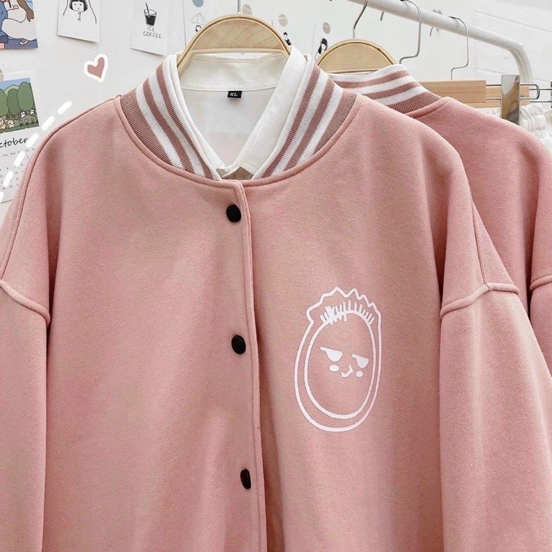 Áo khoác hoodie nam nữ nỉ mềm form rộng freesize đến 65kg không nón, phù hợp mọi phong cách kèm video ảnh thật