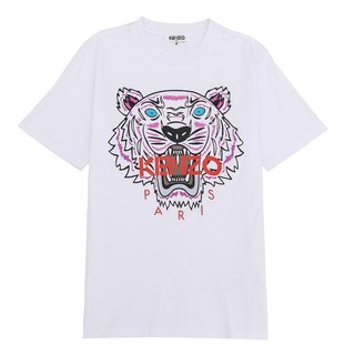 Áo Thun Ngắn Tay Chất Liệu Cotton In Hình Kenzo Thời Trang Dành Cho Cả Nam Và Nữ