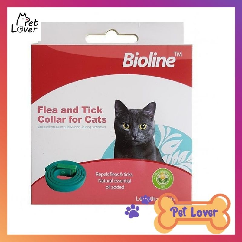 [FREESHIP] Vòng cổ trị ve rận, bọ chét cho mèo Bioline, tác dụng trong 4 tháng, dễ dàng sử dụng - Petlover