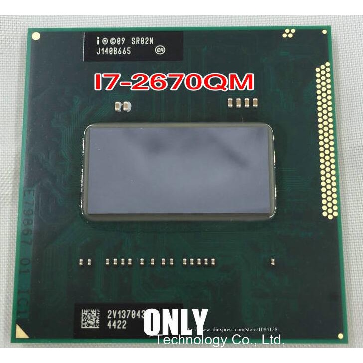 CPU I7 - 3XXXQM, I7 GEN 3 QM, I7 - 3630QM. I7 -3720QM, I7 - 3740QM, I7 -3820QM, I7 -3840QM, I7 -3920XM, i7 Gen3 nd