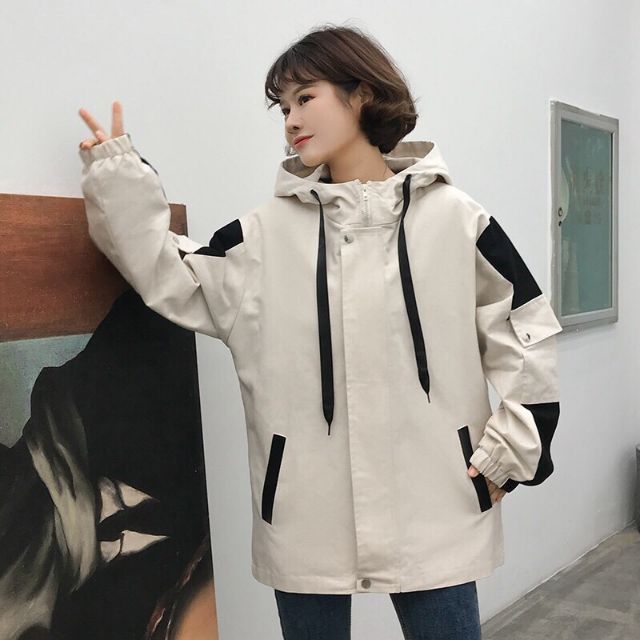 [Mã WASTMAY giảm 15% tối đa 30K đơn 150K] [Giá siêu rẻ] Áo khoác kaki form rộng viền túi | BigBuy360 - bigbuy360.vn