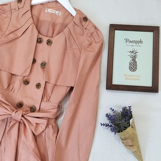 [Ảnh thật] Trench coat dáng dài