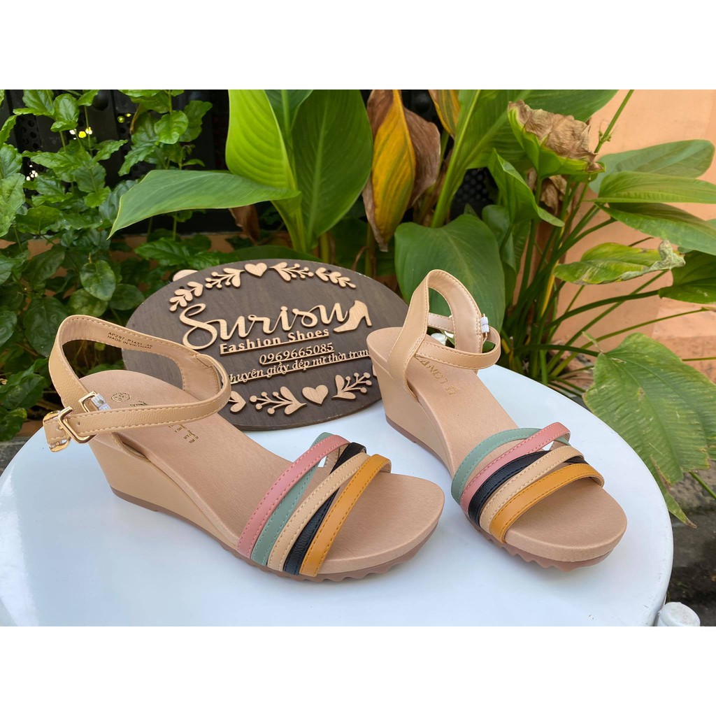 Xuông 5cm quai nhiều màu rất nhẹ và êm chân ( kèm hình thật) - Ms: 5232