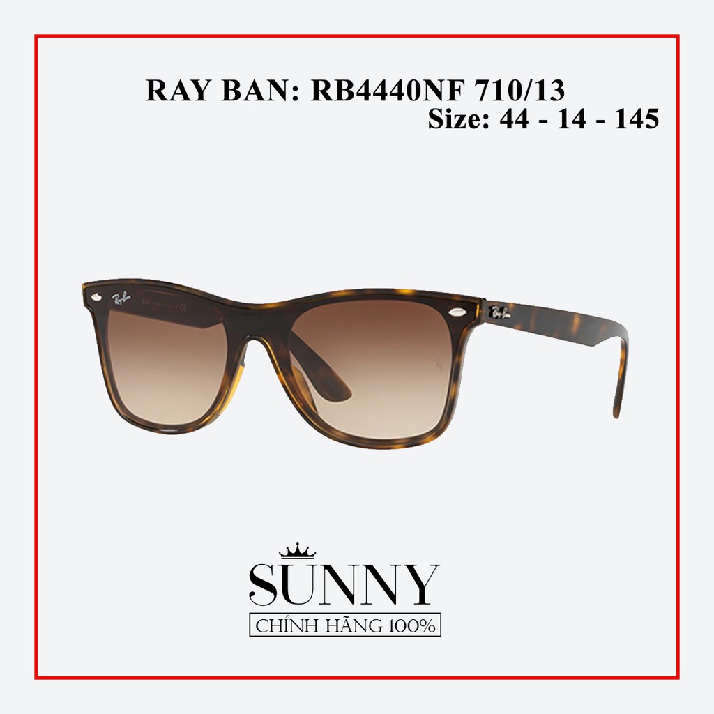 RB4440NF 710/13 - Kính mát nữ Rayban chính hãng , bảo hành toàn quốc, thiết kế dễ đeo bảo vệ mắt