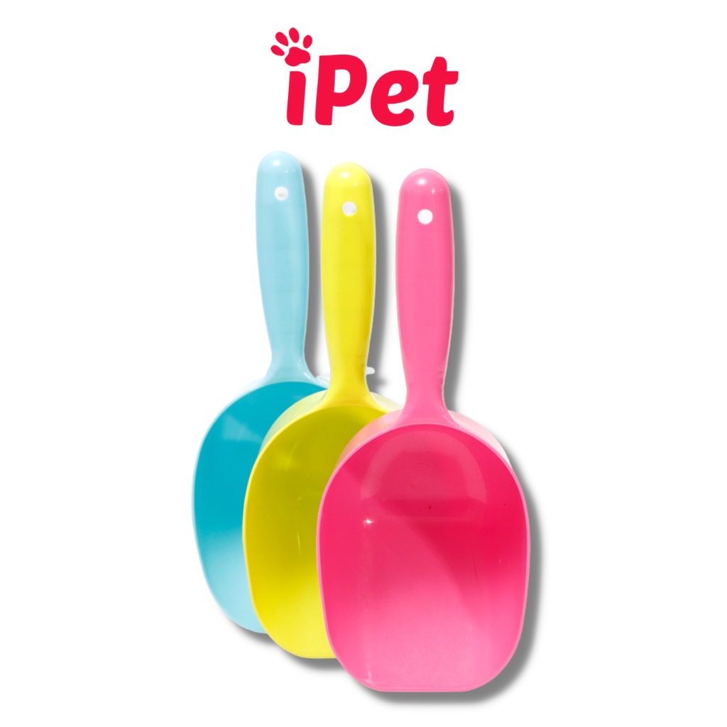 Xẻng xúc đồ ăn cho thú cưng muỗng múc hạt khô cho chó mèo - iPet Shop