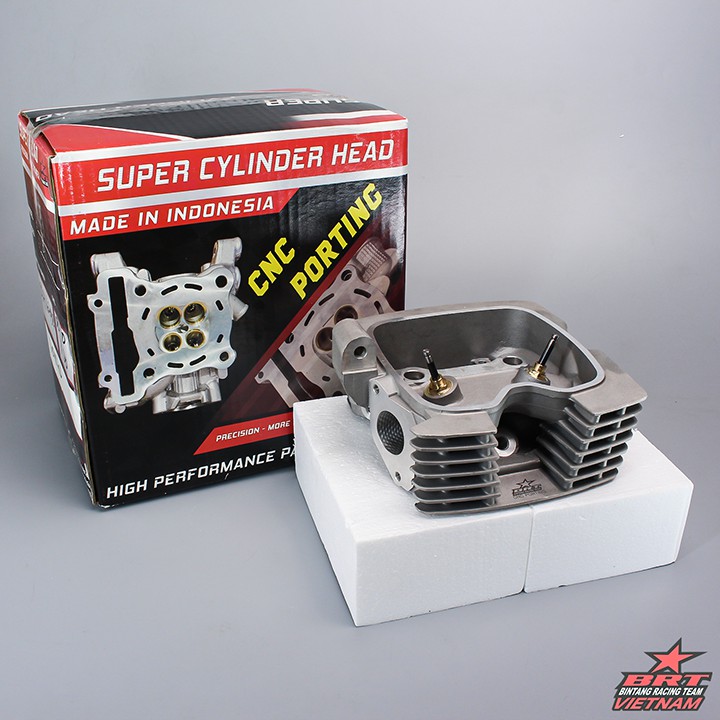 VỎ ĐẦU BRT CNC DÀNH CHO CÁC DÒNG XE CÀO CÀO HONDA CRF150L VÀ XR150 - HÀNG CHÍNH HÃNG