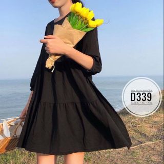 Đầm baby big size form ngắn từ 55kg-90kg