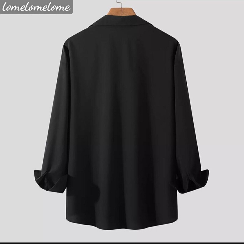Áo sơ mi cổ bẻ from rộng UNISEX thời trang trẻ