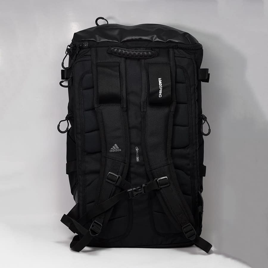 Balo du lịch Adidas OPS Backpack Black Rucksack Day Pack ngăn chính rộng rãi cho chuyến đi 3-4 ngày - Emmy