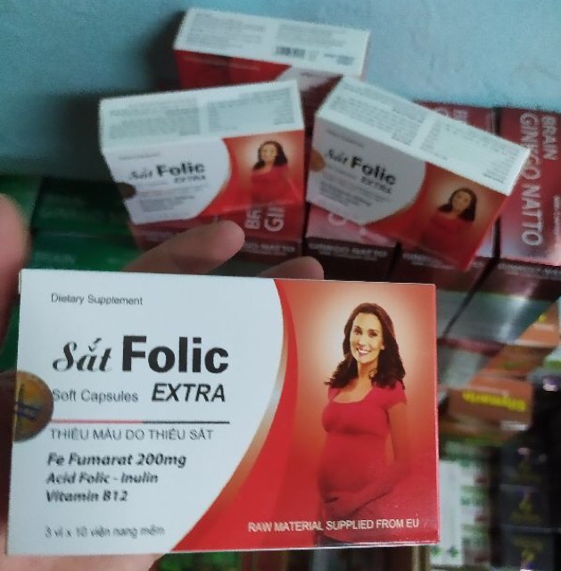 Sắt Folic Extra bổ sung sắt