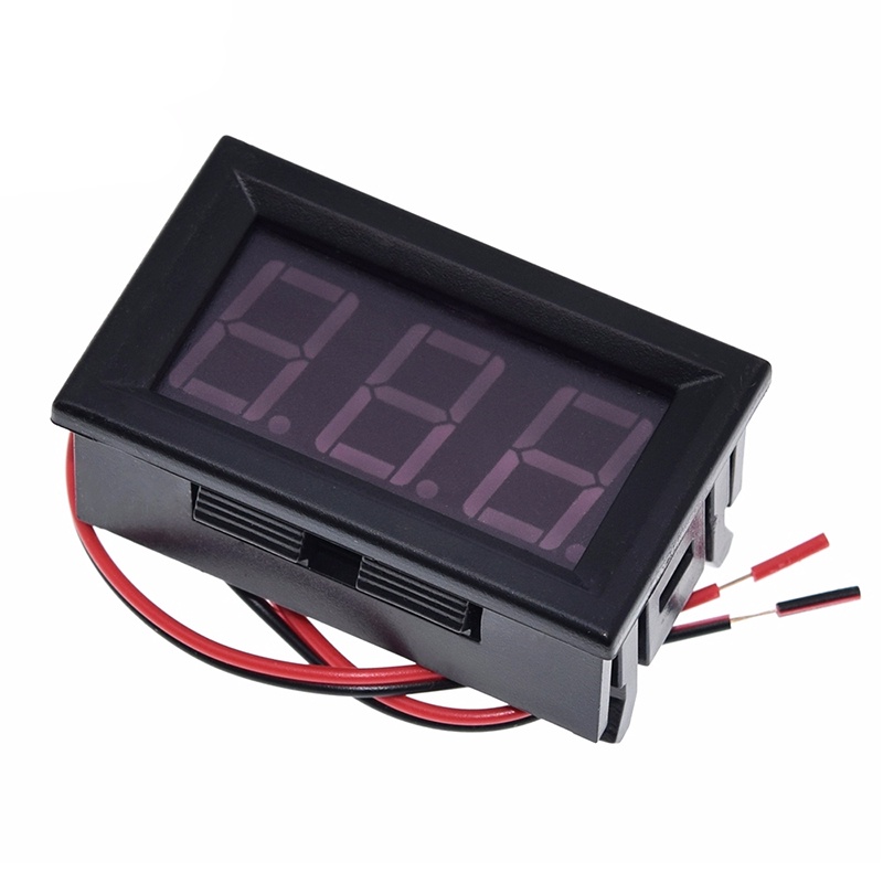 2 Vôn Kế Kỹ Thuật Số ac 70-500v 0.56 "led 2 Dây 110v