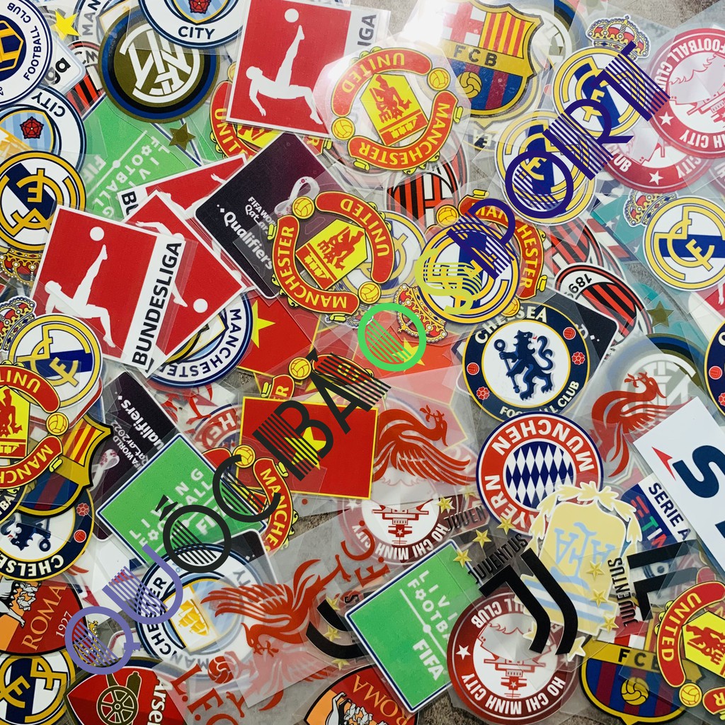 Sticker Patch logo- decal clb cao cấp