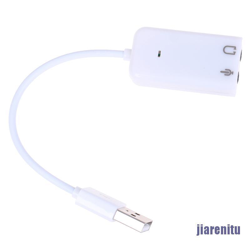 CHANNEL Bộ Chuyển Đổi Thẻ Âm Thanh 7.1 Kênh Cổng Usb Kèm Dây Cáp 3.5mm