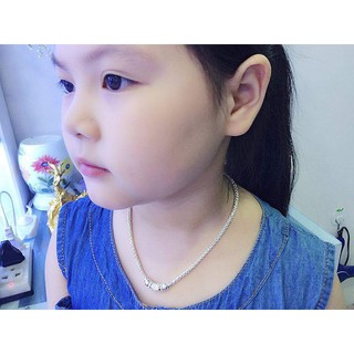 Dây chuyền bạc cho bé