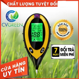 Bút đo PH '4in1' - Cường độ ánh sáng, nhiệt độ, độ ẩm, pH đất - nước