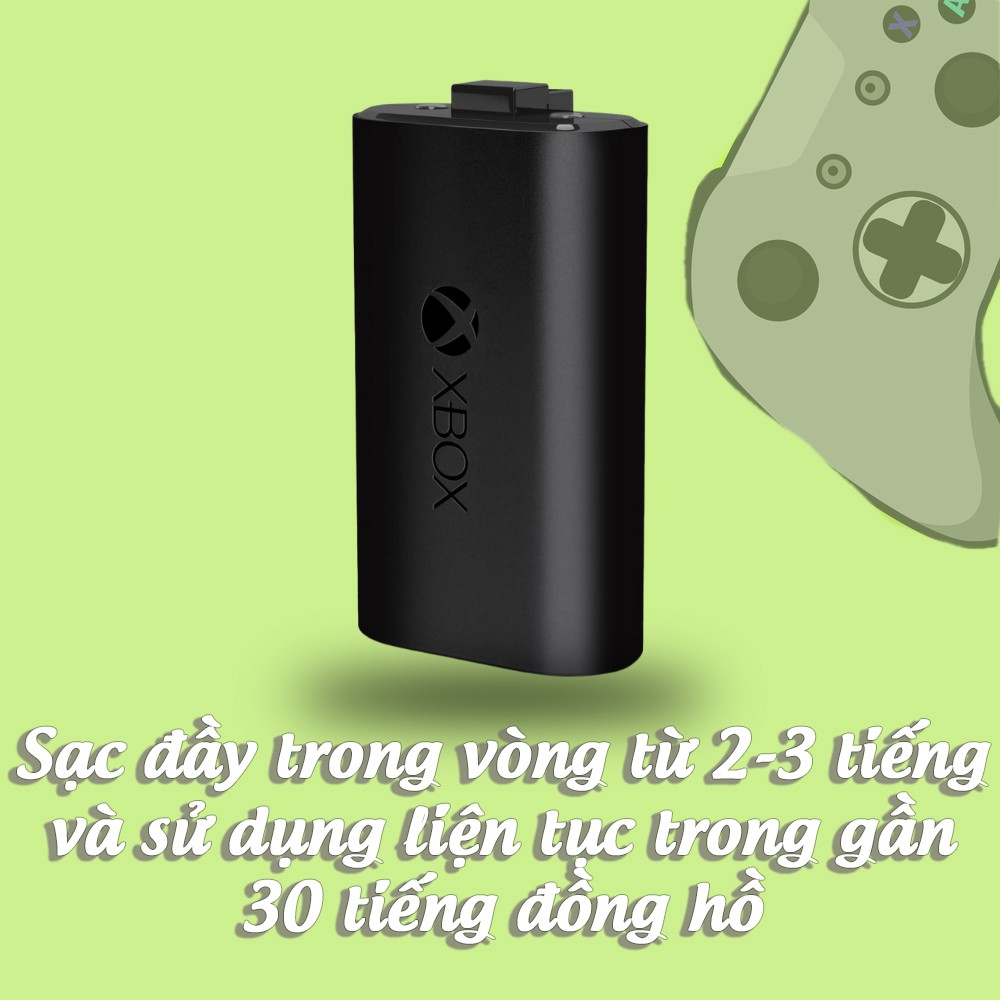 Pin sạc cho Tay Cầm Xbox One, Xbox One S, Xbox Series X, pin sạc xbox chính hãng Microsoft Xbox | WebRaoVat - webraovat.net.vn