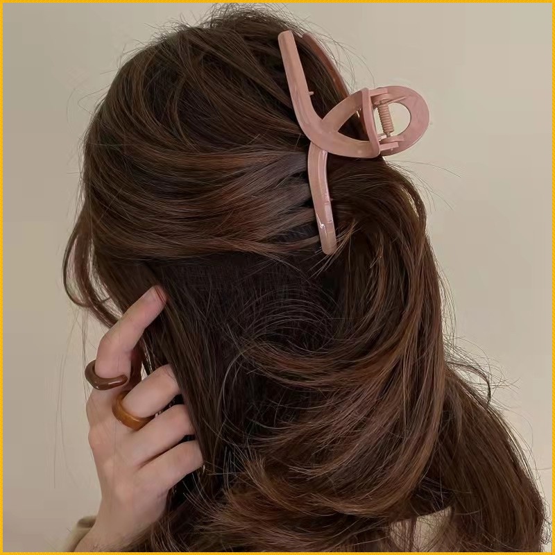 Kẹp Tóc Hình Cá Mập Cỡ Lớn Thời Trang Mùa Hè Cho Nữ