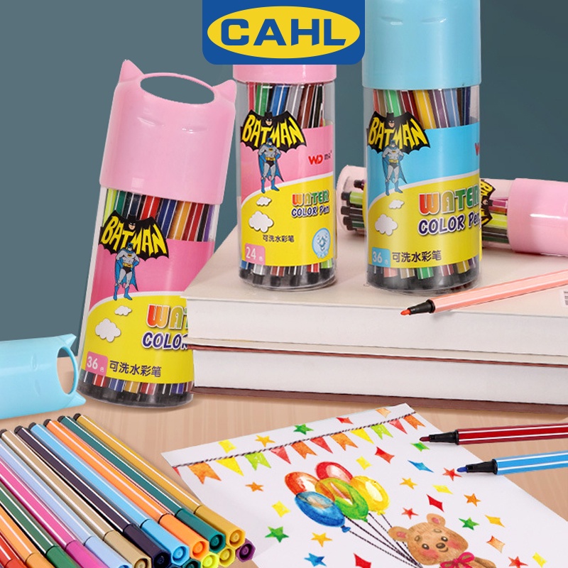 Bộ 12 Bút Lông Màu Nước Vẽ Tranh Nghệ Thuật Có Thể Giặt Được Nhiều Màu Sắc Cho Trẻ Em Và Người Lớn