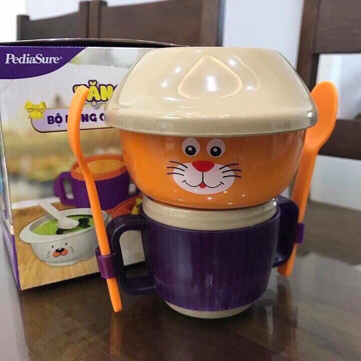 Bộ bát thìa ăn dặm hàng khuyến mãi Pediasure