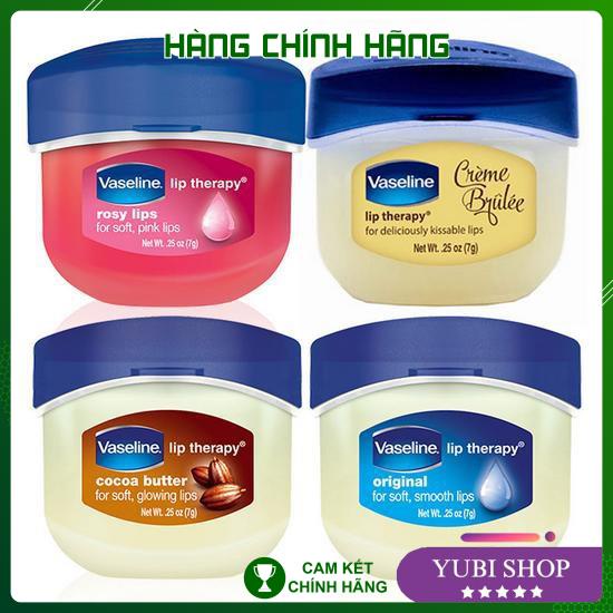 Vaseline Sáp Dưỡng Môi Chính Hãng Vaseline Mềm Mịn 7g - Mỹ  - Hot