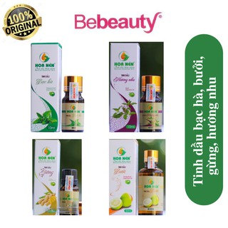 BỘ TINH DẦU HOA NÉN NHIỀU LỰA CHỌN (BẠC HÀ, BƯỞI, GỪNG, HƯƠNG NHU)