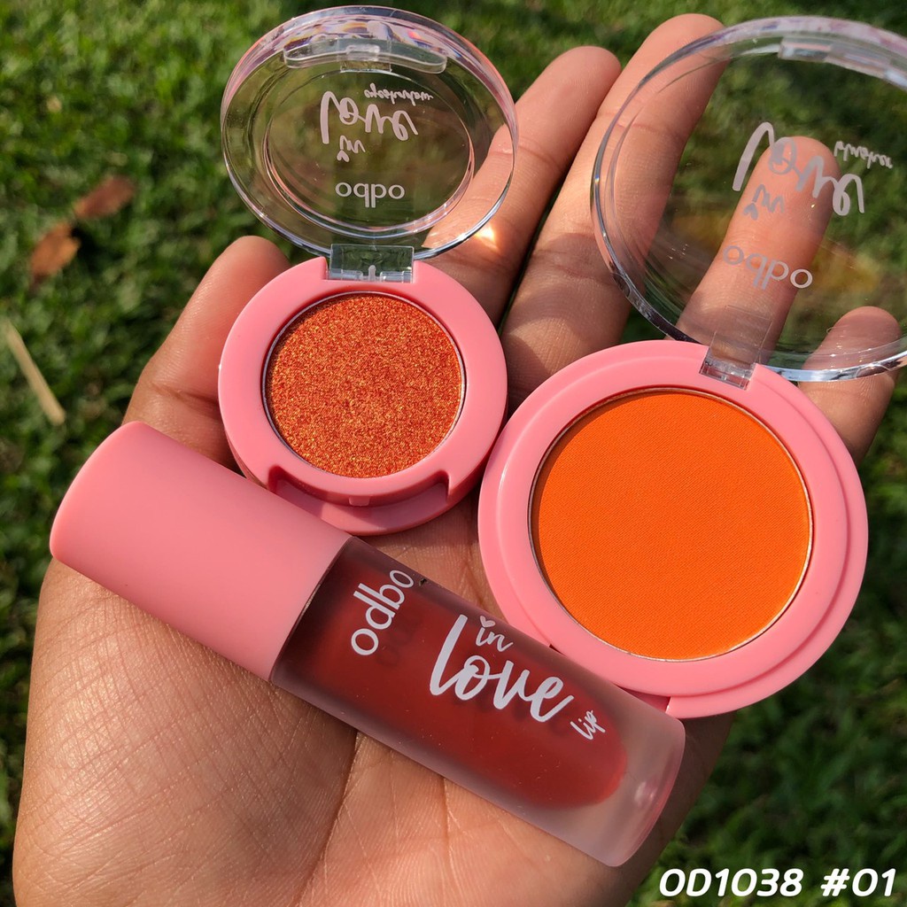 Set Trang Điểm Mắt Má Môi 3 Trong 1 Odbo In Love Set OD1038 Thái Lan. | BigBuy360 - bigbuy360.vn