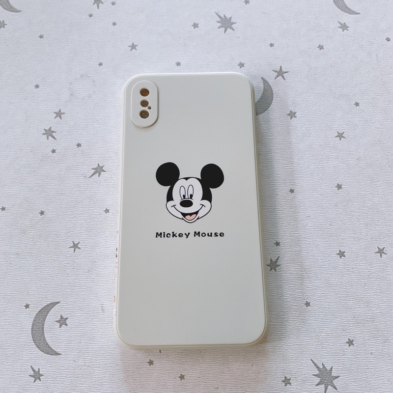 Ốp cạnh vuông in hình viền dẻo iPhone X / iphone Xs