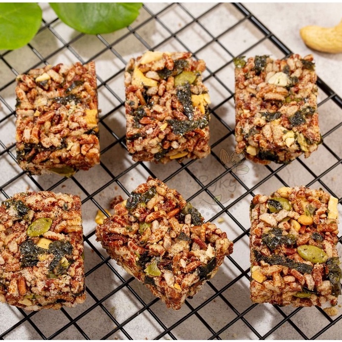 (Quà Tặng Là 1 bánh yến mạch cao cấp) Ngũ Cốc Thanh Gạo Lứt Rong Biển hỗ trợ ăn kiêng giảm cân gói 200g