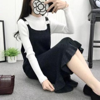 Váy len bầu suông( không bao gồm áo trong)