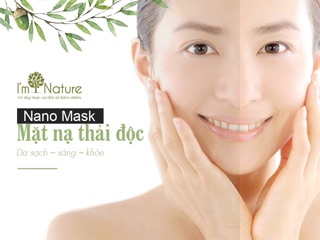 MẶT NẠ THẢI ĐỘC NANO MASK I’M NATURE