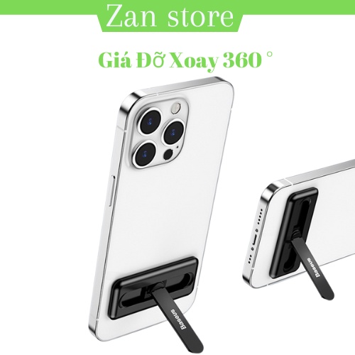 Giá Đỡ Baseus Foldable Bracket Có Thể Gập Lại Cho iP, Xiaomi ,Samsung, Huawei - Cực kỳ gọn nhẹ và bền - Hàng Chính Hãng