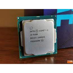 Bộ xử lý Intel® Core™ i3-9100 bộ nhớ đệm cache 6M, lên đến 4,20 GHz