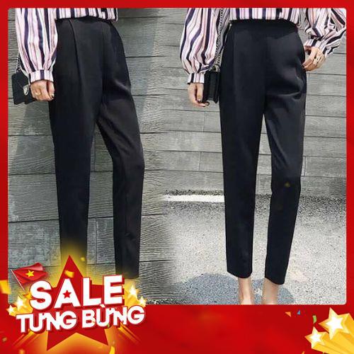 {GIÁ SỈ} QUẦN BAGGY CẠP CHUN SAU LƯNG CHE BỤNG SIÊU TÔN DÁNG CHẤT VẢI TUYẾT MƯA | BigBuy360 - bigbuy360.vn