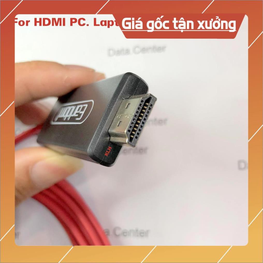 Dây kết nối iphone ipad ra tivi, máy chiếu, màn hình máy tính, cáp lightning to hdmi chính hãng earldom W5