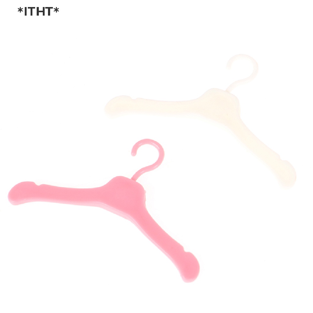 [ITHT] 10 Móc Treo Quần Áo Mini Bằng Nhựa Dễ Thương [Hot]