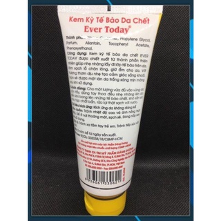 Sản Phẩm Kem kỳ tế bào da chết ever today.