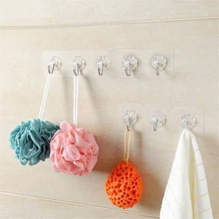 1 móc dán tường trong suốt siêu chắc