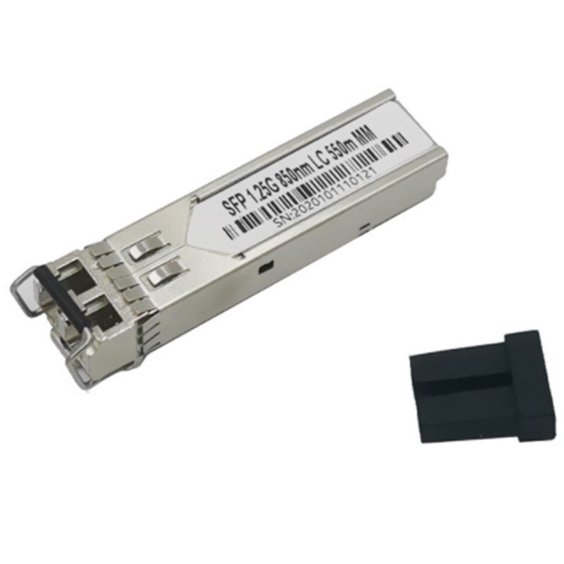 Set 2 Bộ Chuyển Đổi 1000base-sx Sfp Sang Lc Multi E 1g Dùng Cho Cisco / Ubiqui, Tp-Link, Huawei, Mikrotik