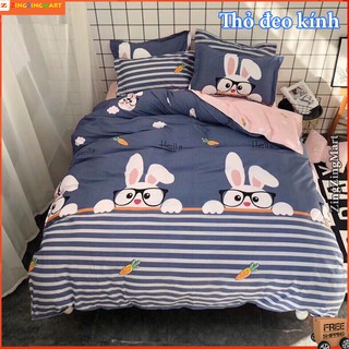 (Giá hủy diệt) Bộ Ga Gối Poly Cotton M6/M8 ( Được Chọn Mẫu)