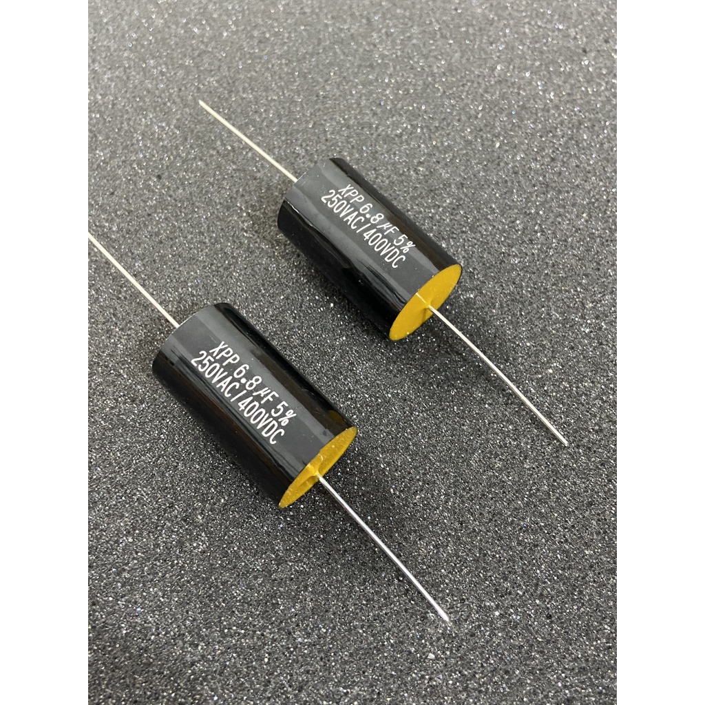 Tụ lọc phân tần cản loa treble 6.8uf 400v hàng cao cấp